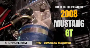 Testing Fuel Pressure: 2008 Mustang GT Guide