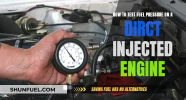 Testing Fuel Pressure: Direct Injection Engine Maintenance