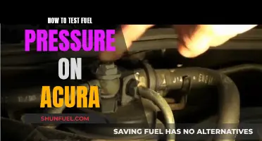 Testing Fuel Pressure on Acura: A Step-by-Step Guide