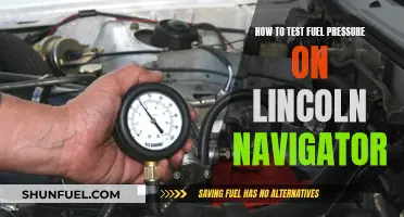 Testing Fuel Pressure: Lincoln Navigator Guide