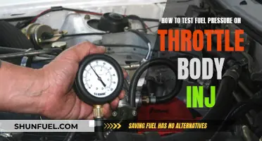 Testing Fuel Pressure: Throttle Body Injection Simplified