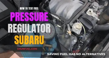 Testing Fuel Pressure Regulator in Your Subaru: Step-by-Step Guide