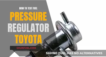 Testing Fuel Pressure Regulator in Toyota: Step-by-Step Guide