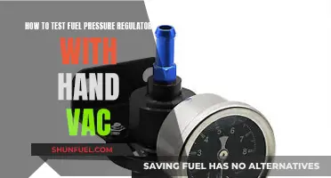 Testing Fuel Pressure Regulators: Hand Vac Method