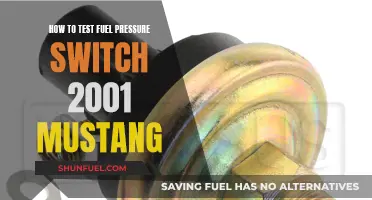 Testing Fuel Pressure Switch in 2001 Mustangs