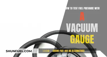 Testing Fuel Pressure: Using a Vacuum Gauge to Diagnose Issues