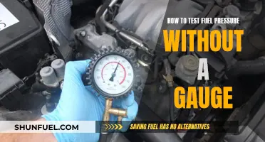 Testing Fuel Pressure: DIY Without a Gauge