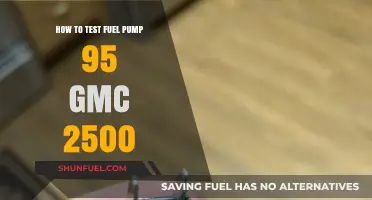 Testing Your 95 GMC 2500 Fuel Pump: A Step-by-Step Guide