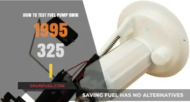 Testing Your 1995 BMW 325i Fuel Pump: A Step-by-Step Guide