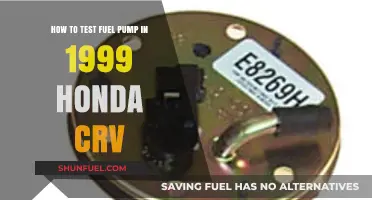 Testing Your 1999 Honda CR-V Fuel Pump: A Step-by-Step Guide
