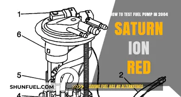 Testing Your 2004 Saturn Ion Red's Fuel Pump: A Step-by-Step Guide