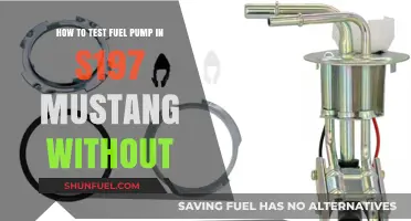 Testing Your S197 Mustang's Fuel Pump Without Special Tools