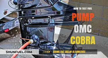 Testing Your OMC Cobra Fuel Pump: A Step-by-Step Guide
