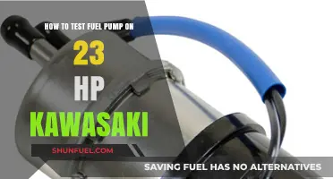 Testing Your 23 HP Kawasaki Fuel Pump: A Step-by-Step Guide