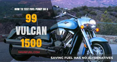 Testing Your 99 Vulcan 1500 Fuel Pump: A Step-by-Step Guide