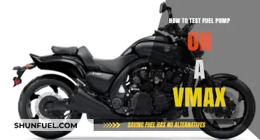 Testing Your Vmax Fuel Pump: A Step-by-Step Guide