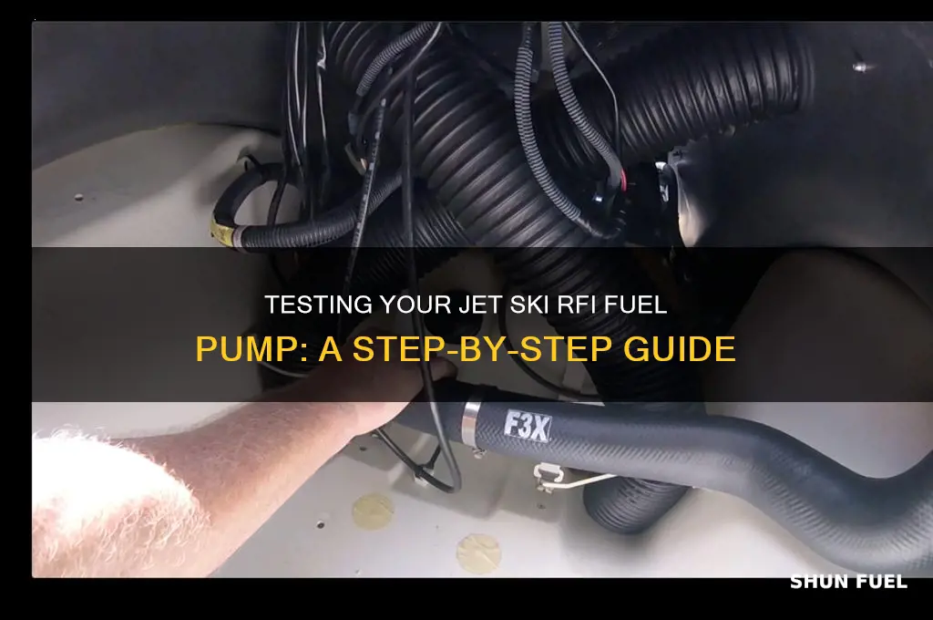 how to test fuel pump on jet ski rfi