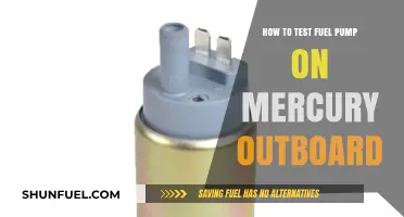 Testing Your Mercury Outboard Fuel Pump: A Step-by-Step Guide