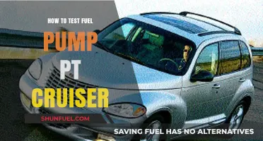 Testing Your PT Cruiser's Fuel Pump: A Step-by-Step Guide