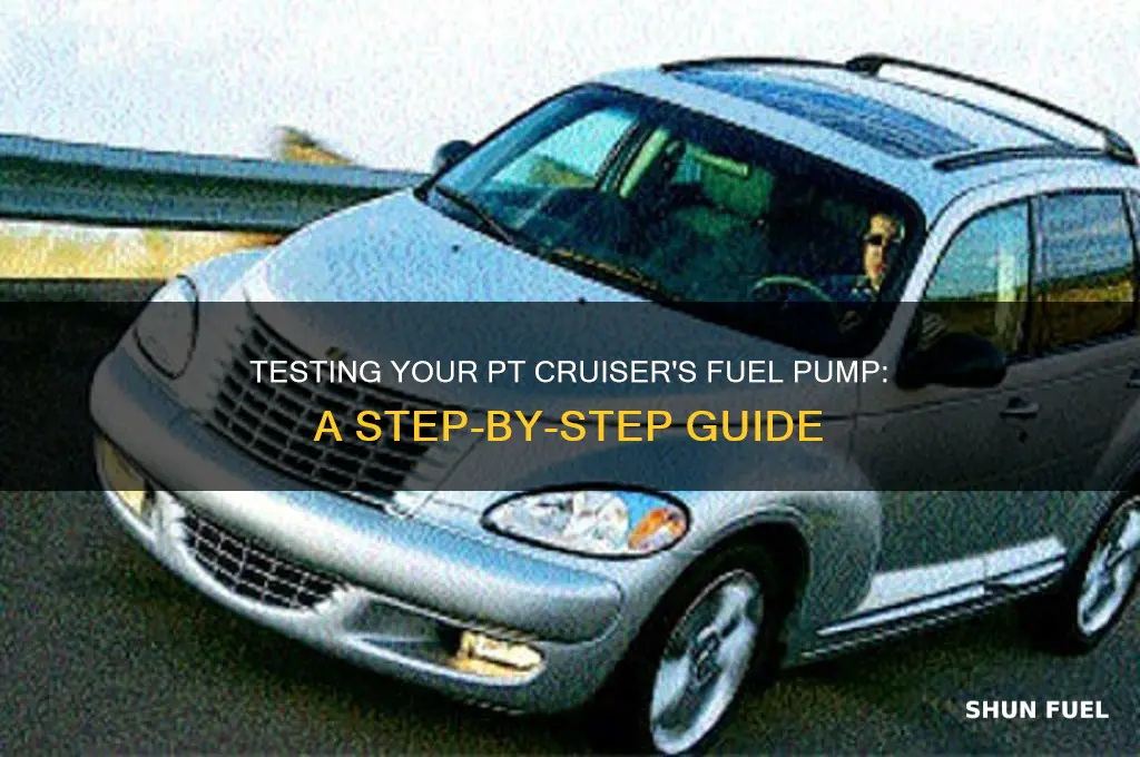 how to test fuel pump pt cruiser