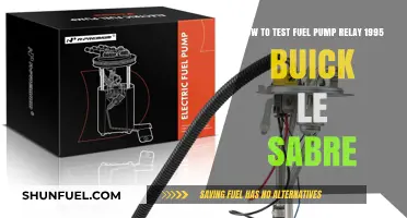 Testing Fuel Pump Relay in a 1995 Buick LeSabre: A Guide