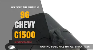 Testing Fuel Pump Relay in a 1996 Chevy C1500: A Step-by-Step Guide