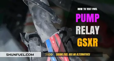Testing Fuel Pump Relay on GSXR: Step-by-Step Guide