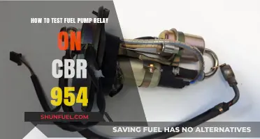 Testing Fuel Pump Relay on CBR 954: Step-by-Step Guide