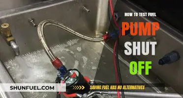 Effective Methods to Test Fuel Pump Shut Off Functionality