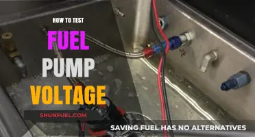 Testing Fuel Pump Voltage: A Step-by-Step Guide for DIY Mechanics