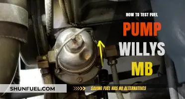 Testing Your Willys MB Fuel Pump: A Step-by-Step Guide