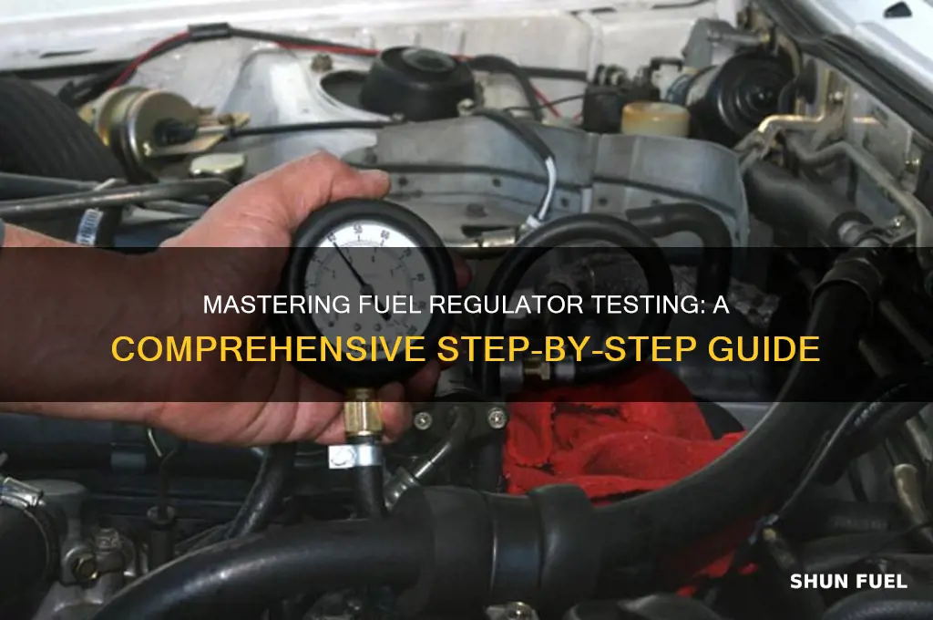how to test fuel regulator