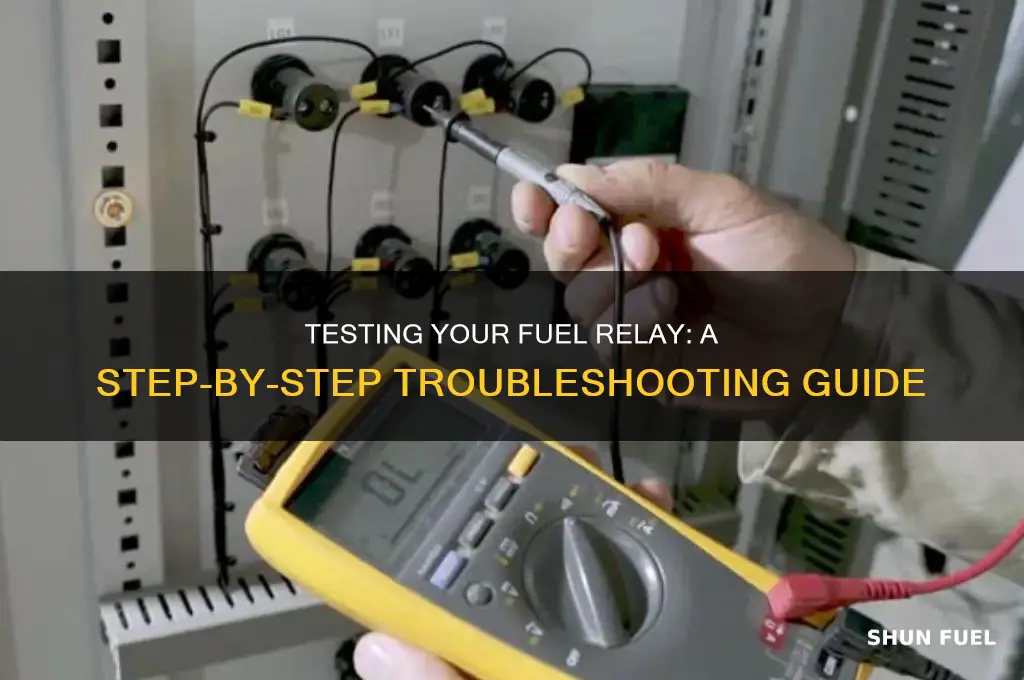 how to test fuel relay