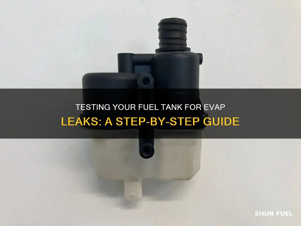 how to test fuel tank for evap leak