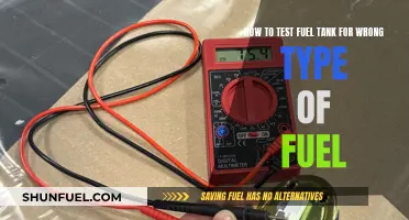 Testing Fuel Tanks: Identifying Wrong Fuel Types
