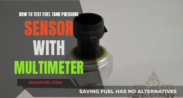 Testing a Fuel Tank Pressure Sensor: Multimeter Method