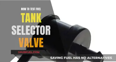 Testing a Fuel Tank Selector Valve: DIY Guide