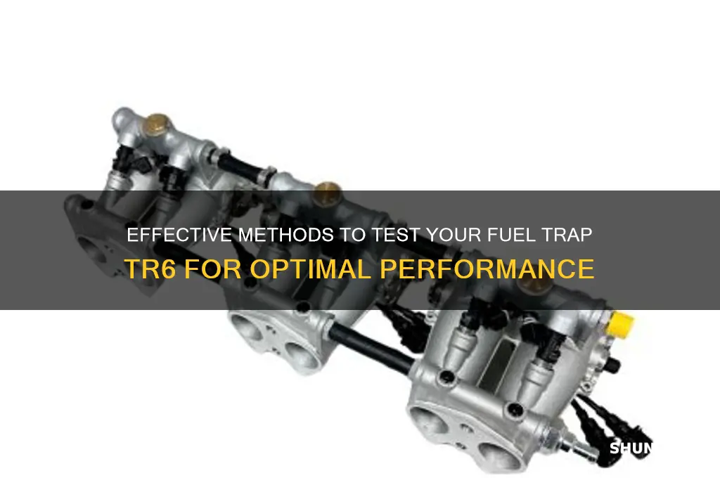 how to test fuel traptr6