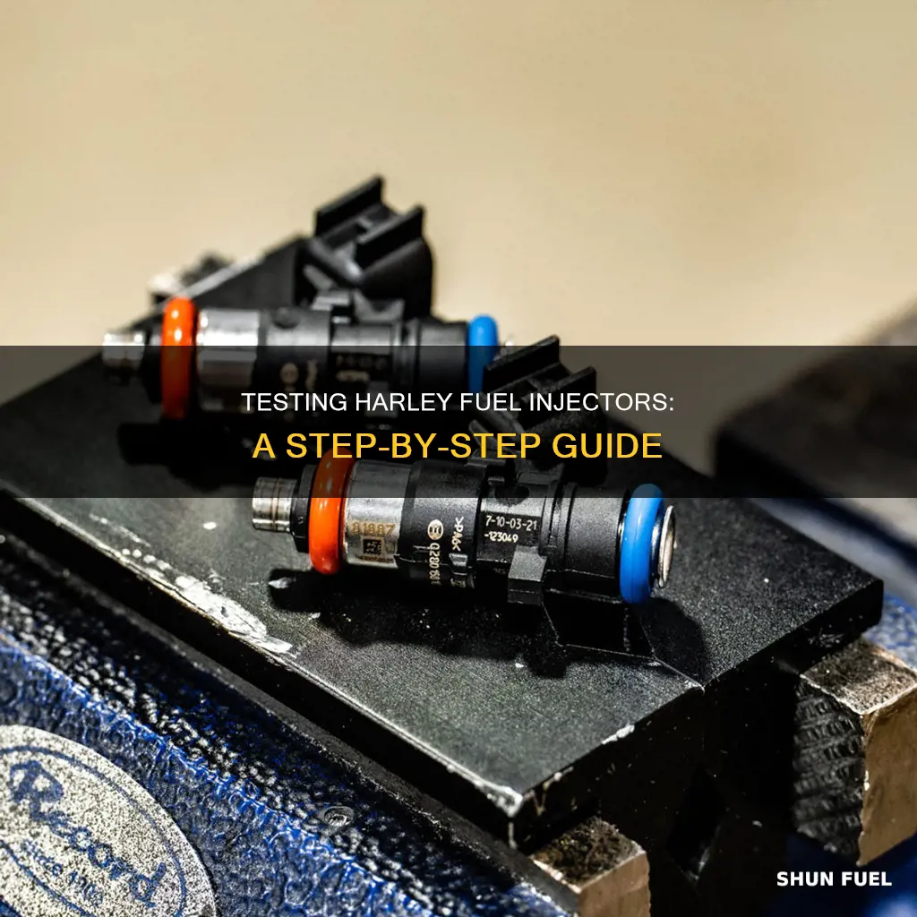 how to test harley fuel injectors