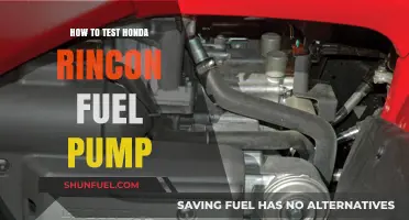 Testing Your Honda Rincon Fuel Pump: A Step-by-Step Guide
