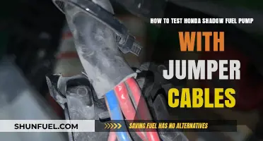 DIY Guide: Testing Honda Shadow Fuel Pump with Jumper Cables