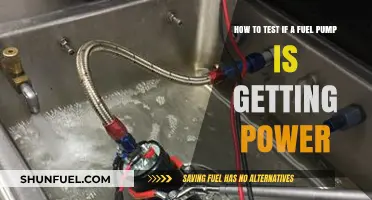 Diagnosing Fuel Pump Power: A Step-by-Step Testing Guide