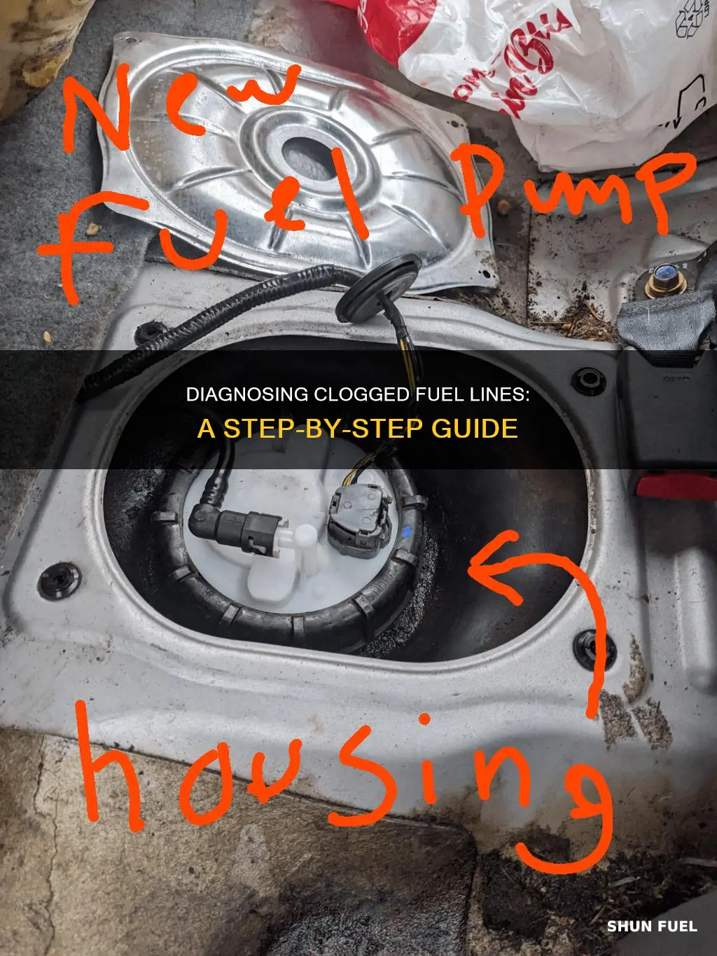 how to test if my return fuel line is clogged