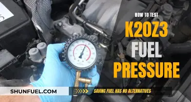 Testing K20Z3 Fuel Pressure: A Step-by-Step Guide