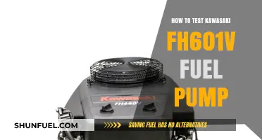 Testing the Kawasaki FH601V Fuel Pump: A Step-by-Step Guide