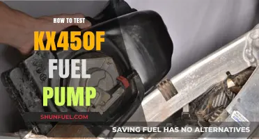 Testing Your KX450F Fuel Pump: A Step-by-Step Guide