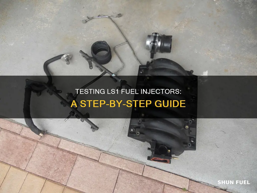 how to test ls1 fuel injectors