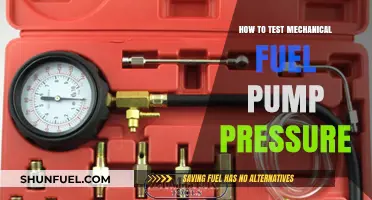 Testing Mechanical Fuel Pump Pressure: A Step-by-Step Guide for DIY Mechanics