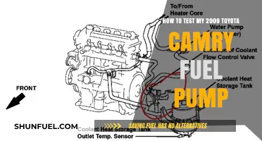 Testing Your 2009 Toyota Camry Fuel Pump: A Step-by-Step Guide