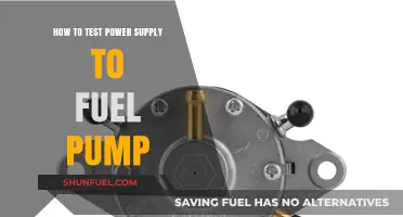 Testing Your Fuel Pump Power Supply: A Step-by-Step Guide